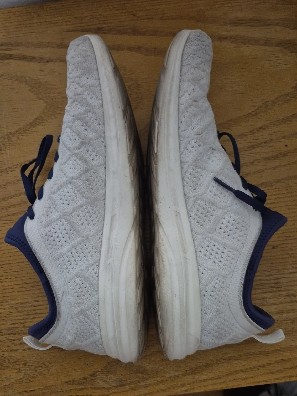 APL Tech Loom Phantom Men's Sneaker, White and Black Sz 11